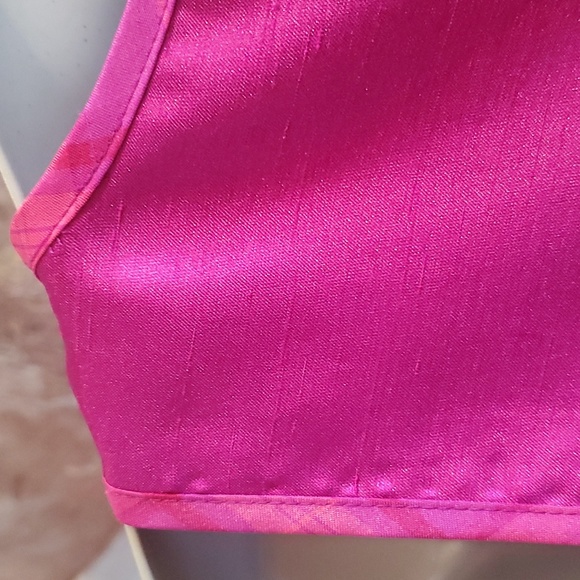 Sag Harbor Dress Petite Pink Sleeveless Round Neck Blouse Woman 16P - Picture 2 of 9